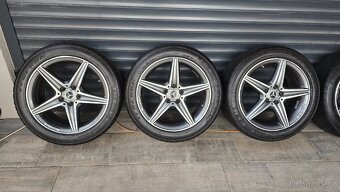 Alu kola a zimní pneu Mercedes 18" AMG - 9
