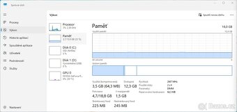 Herní PC – RTX 3050 6GB / Intel Core i3/ RAM 16 GB / SSD 1TB - 9