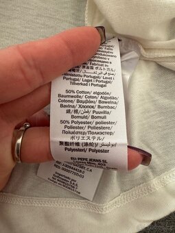 Nové dámské tričko Pepe Jeans vel. XS/S - 9