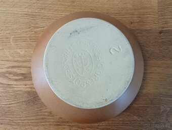 VINTAGE KAMENINOVÁ MÍSA GRÉS & POTIERS DIGOIN Z FRANCIE - 9