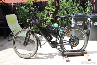 Prodám elektrokolo – 750W (EV Bike), rám Rockrider 26" - 9