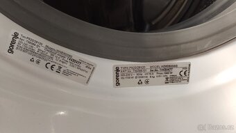 Pračka Gorenje-na 6 kg prádla (jako nová) - 9