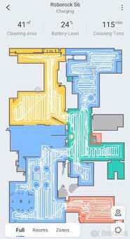 Robotický vysavač Roborock S6 černý - 9