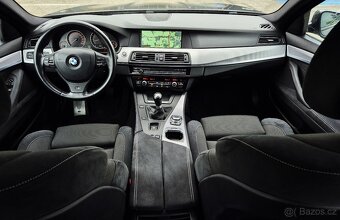 BMW 528i F11- M-PAKET-MANUÁL-190KW-84TIS.KM-6-VÁLEC-TOP STAV - 9