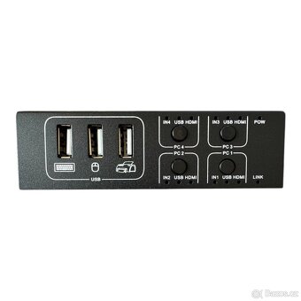 HDMI USB KVM přepínač 4×1 - 9