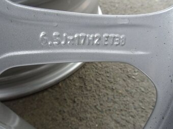 Disky originál Mercedes 17", rozteč 5x112,ET 38, šíře 6,5J - 9
