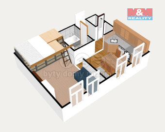 Prodej bytu 1+1, 54 m², Karlovy Vary, ul. Sklářská - 9
