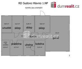 RD 5+1 s garáží, bazénem, studnou a zahradou - 9