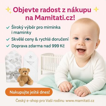 Dětský kočárek 2v1, Mira - černý - výprodej - poslední ks - 9
