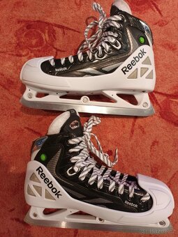 Brankářské brusle Reebok 20K, vel.11, užší, 1x použité - 9