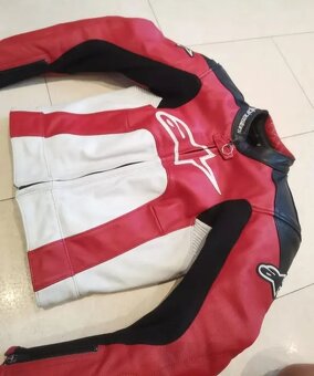 Alpinestars Octane-Dámská(Dětská) kožená moto kombinéza - 9