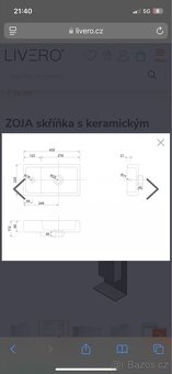 Umyvadlo se skříní - 9