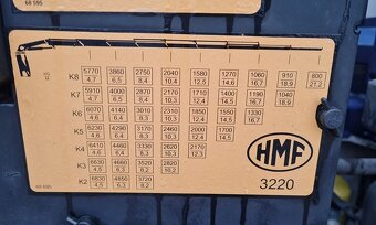 MAN TGX 26.510 - 6x2 – Valník + HR-HMF 3220K-RCS – EURO 6 - 9