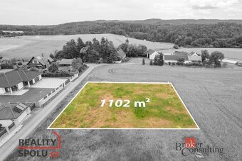 Prodej, pozemky/bydlení, 1102 m2, 26301 Rybníky, Příbram [ID - 9
