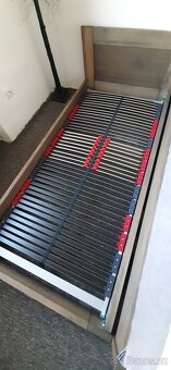 Buková postel s roštem - 9