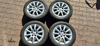 Alu kola Opel Astra H 5x110 6,5x16 ET37 205/55r16 letní 125 - 9