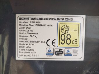 Prodám benzínovou sekačku s pojezdem - 9