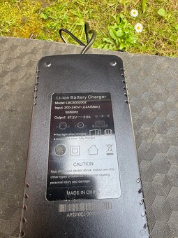 Elektro koloběžka Chopper 1200w - 9