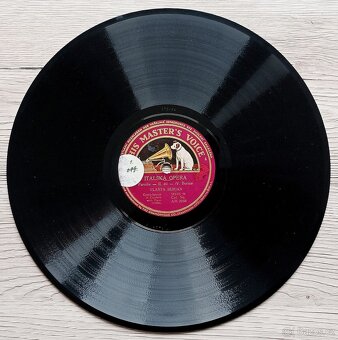 Vlasta Burian, tři starožitné gramodesky His Master’s Voice - 9
