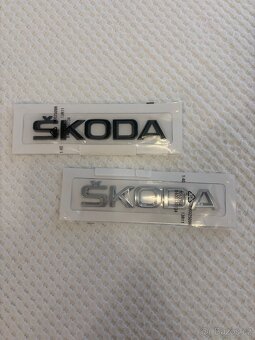 Logo Škoda Octavia RS - 9