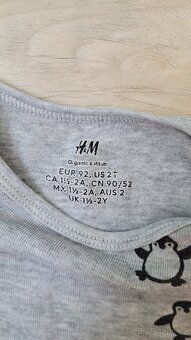Dětská bodyčka pro chlapečka H&M, vel. 86 a 92 - 9