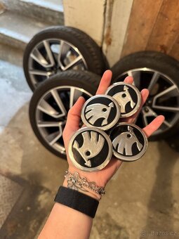 ALU BRAGA, originál Škoda r17, 5x100 - 9
