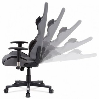 Ergonomická herní židle KA-F05 GREY - 9