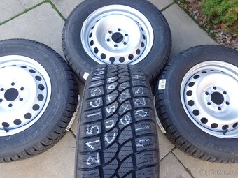 Ford Custom VW Transporter zimna sada 215/65R16C - 9