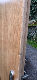 2x dveře dubová dýha vč. kování - 9