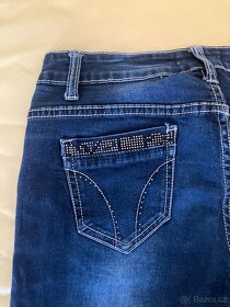 Modré jeans zn. Miss Natalie - vel. 30 - 9