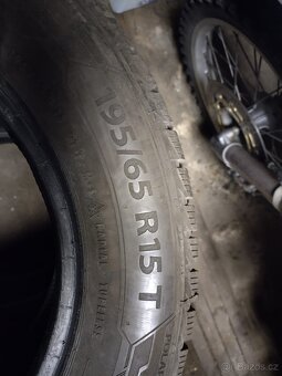 195/65 R15 zimní sada Barum 8mm+ - 9