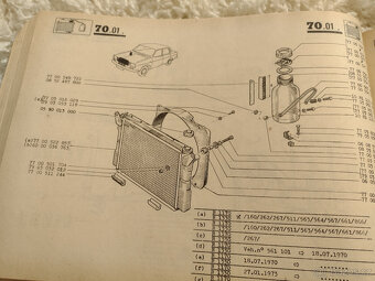 DACIA 1300, 1310, R1170-R1330, KATALOGY ND, NÁVODY, PŘÍRUČK - 9