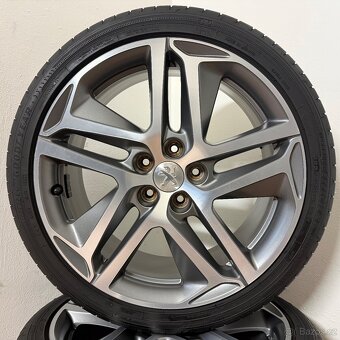 PEUGEOT 308 5x108 R18 ET48+LETNÍ 225/40R18 6,5/6mm - 9