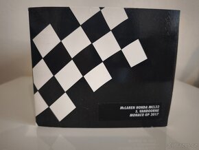 F1 McLaren MCL32 GP Monaka 2017 Vandoorne Minichamps 1:18 - 9