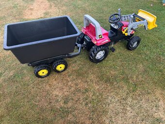 Šlapací trakror Rolly Toys X Trac s valníkem - 9