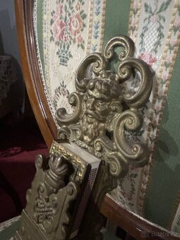 Mosazný nástěnný zápalkovník s obalem na zápalky - 9