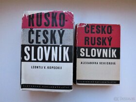 Starší učebnice a slovníky - 9