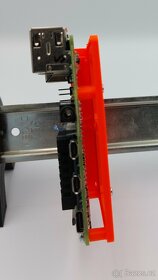 Raspberry PI 1-4 držák na DIN - 9