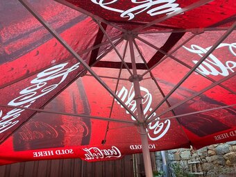 Slunečník Coca Cola 3,5m x 3,5m - 9