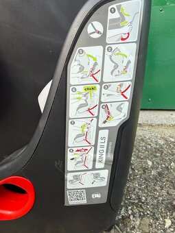 Britax Romer King II LS - Fire red - 9
