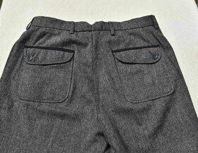 Kalhoty béžové nové Brax,hnědé Taylor wright vel.M-L - 9