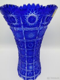 sada vázy barevný křišťál dekor paula ceasar crystal - 9