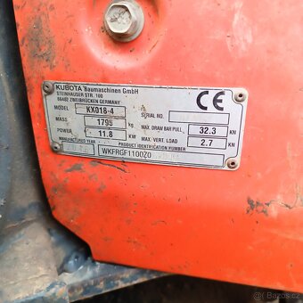 Kubota KX018-4 Minibagr - 9