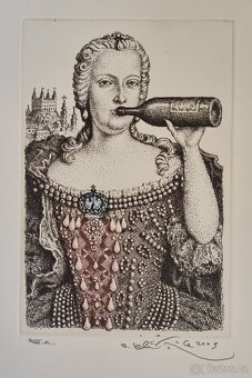 Predám grafické práce Petra Kľúčika. - 9