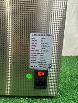 Nová ultrazvuková čistička Creworks s objemem 29 litrů - 9