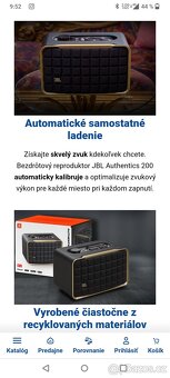 JBL Authentics 200 - nový bluetooth reproduktor sk záruka. - 9