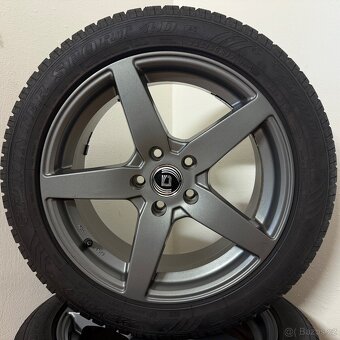 AUDI/ŠKODA/VW 5x112 R17 ET37+ZIMNÍ 225/50R17 5mm - 9