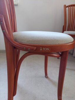 4ks židle TON ve skvělém stavu - 9