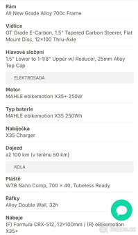 Elektro gravel GT eGrade Current vel M - 9