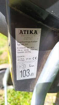 drtič větví-stěpkovač Atika - 9